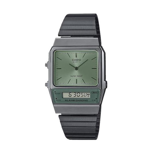 CASIO VINTAGE Mod. EDGY COLLECTION - FOREST GREEN-0