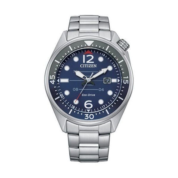 CITIZEN silver/blue
