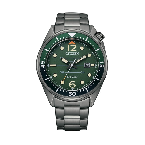 CITIZEN grey/greeen