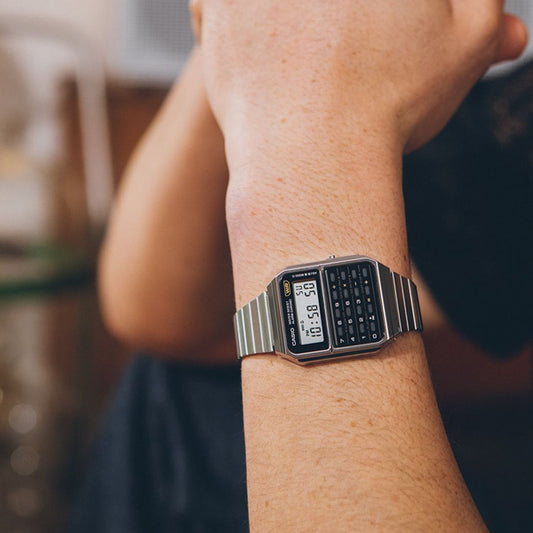 CASIO VINTAGE Mod. CALCULATOR EDGY COLLECTION - BLACK-1