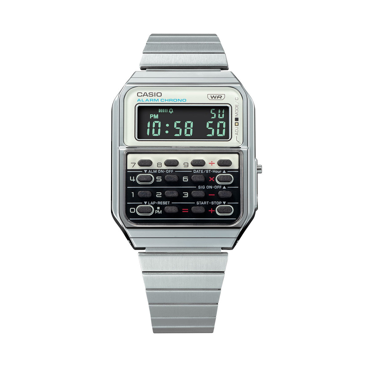 CASIO VINTAGE Mod. CALCULATOR EDGY COLLECTION - WHITE ***SPECIAL PRICE***-1
