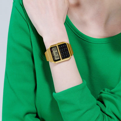 CASIO VINTAGE Mod. CALCULATOR EDGY COLLECTION - GOLD ***SPECIAL PRICE***-1