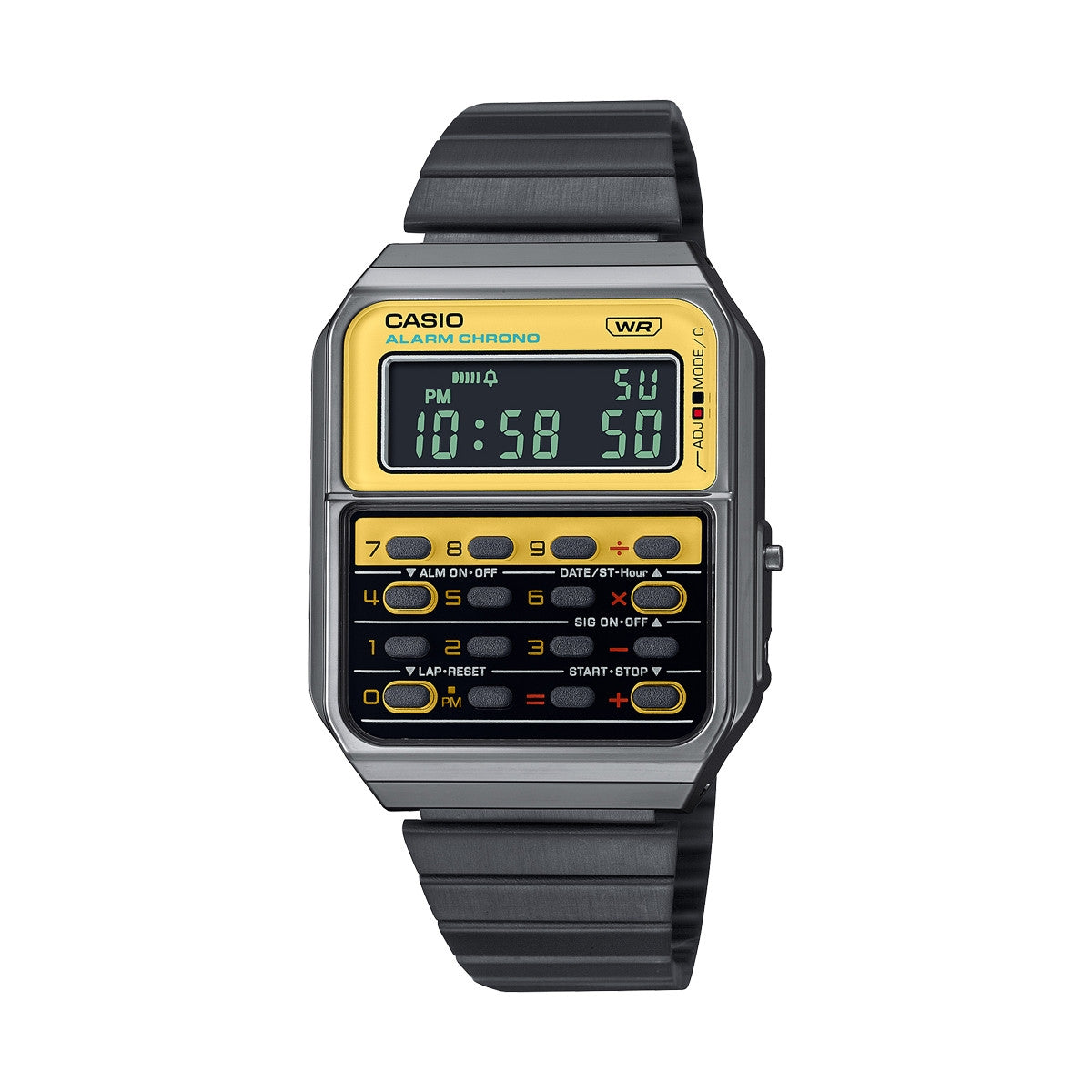 CASIO VINTAGE Mod. CALCULATOR EDGY COLLECTION - YELLOW ***SPECIAL PRICE***-0