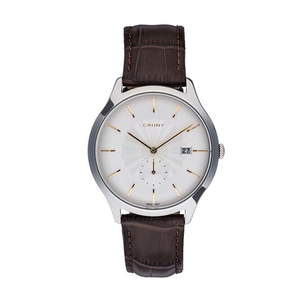 CAUNY white/dark brown
