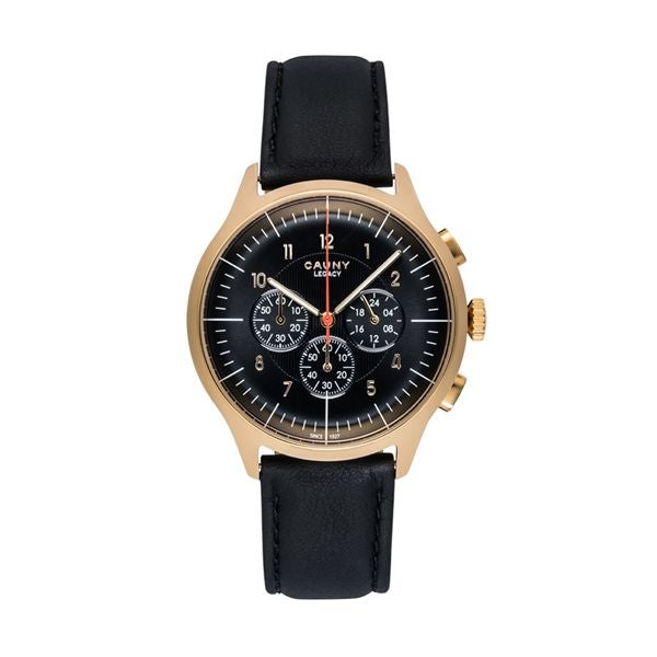 CAUNY black/gold