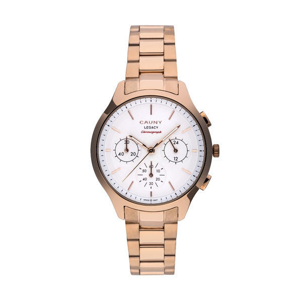 CAUNY gold/white
