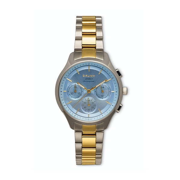 CAUNY silver/blue
