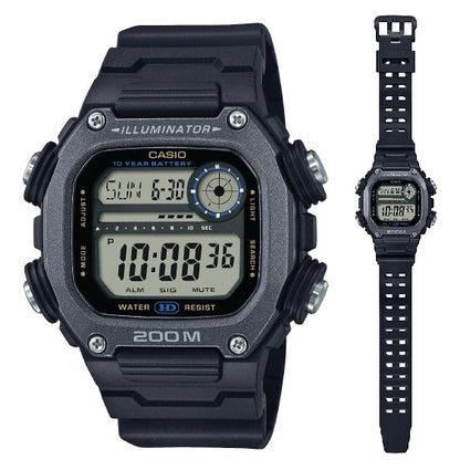 CASIO SPORT Mod. ILLUMINATOR DIVER 200M, 10 YEARS BATTERY - XL STRAP-0