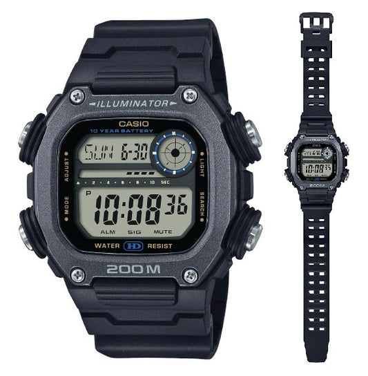 CASIO SPORT Mod. ILLUMINATOR DIVER 200M, 10 YEARS BATTERY - XL STRAP-0