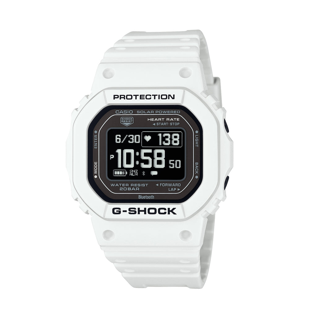 CASIO G-SHOCK Mod. G-SQUAD THE ORIGIN White - HEART RATE SERIE-0