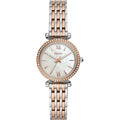 FOSSIL silver/copper