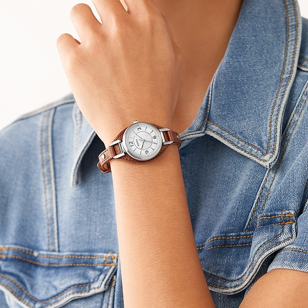 FOSSIL dark brown 4