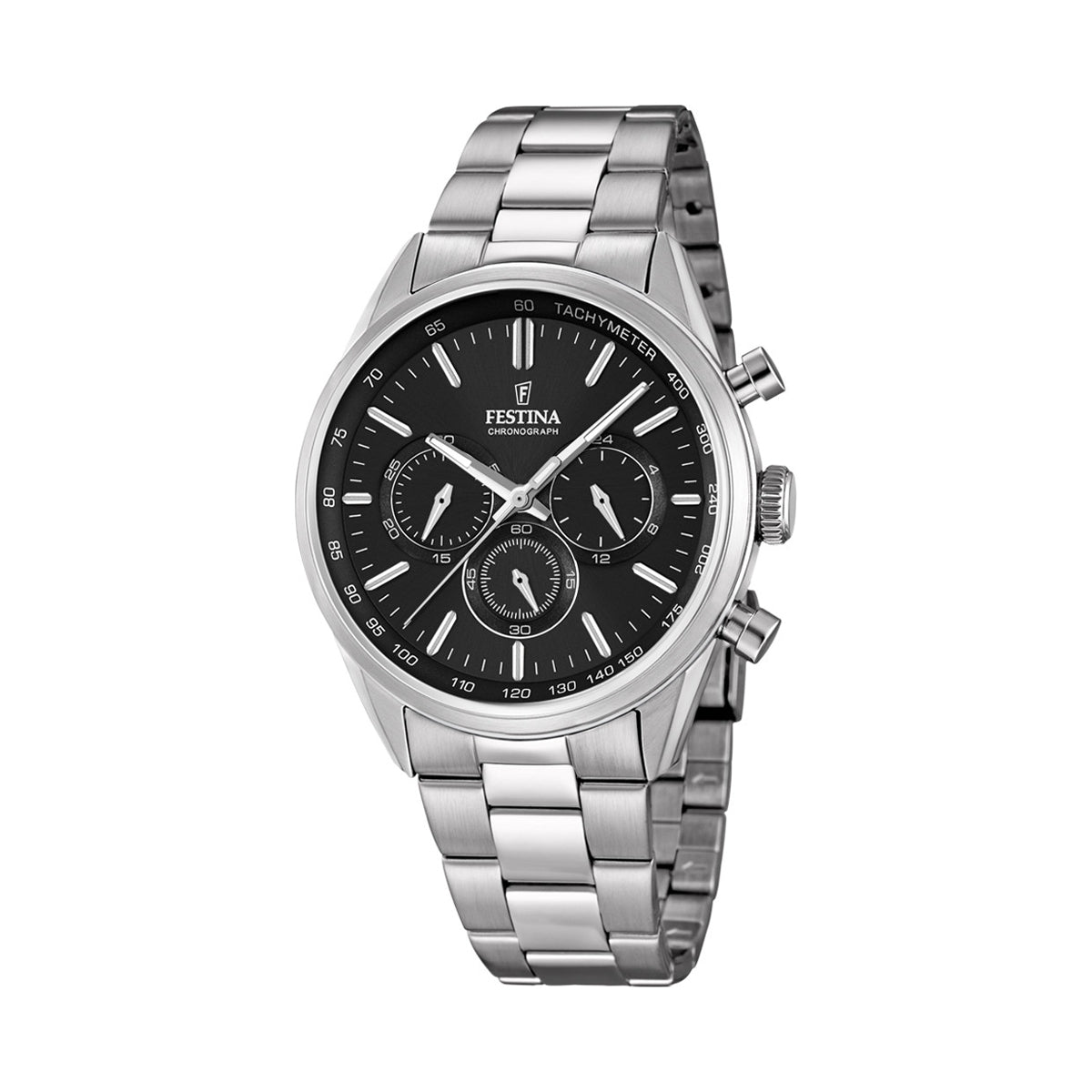 FESTINA black/silver