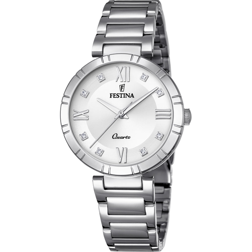 FESTINA white/silver