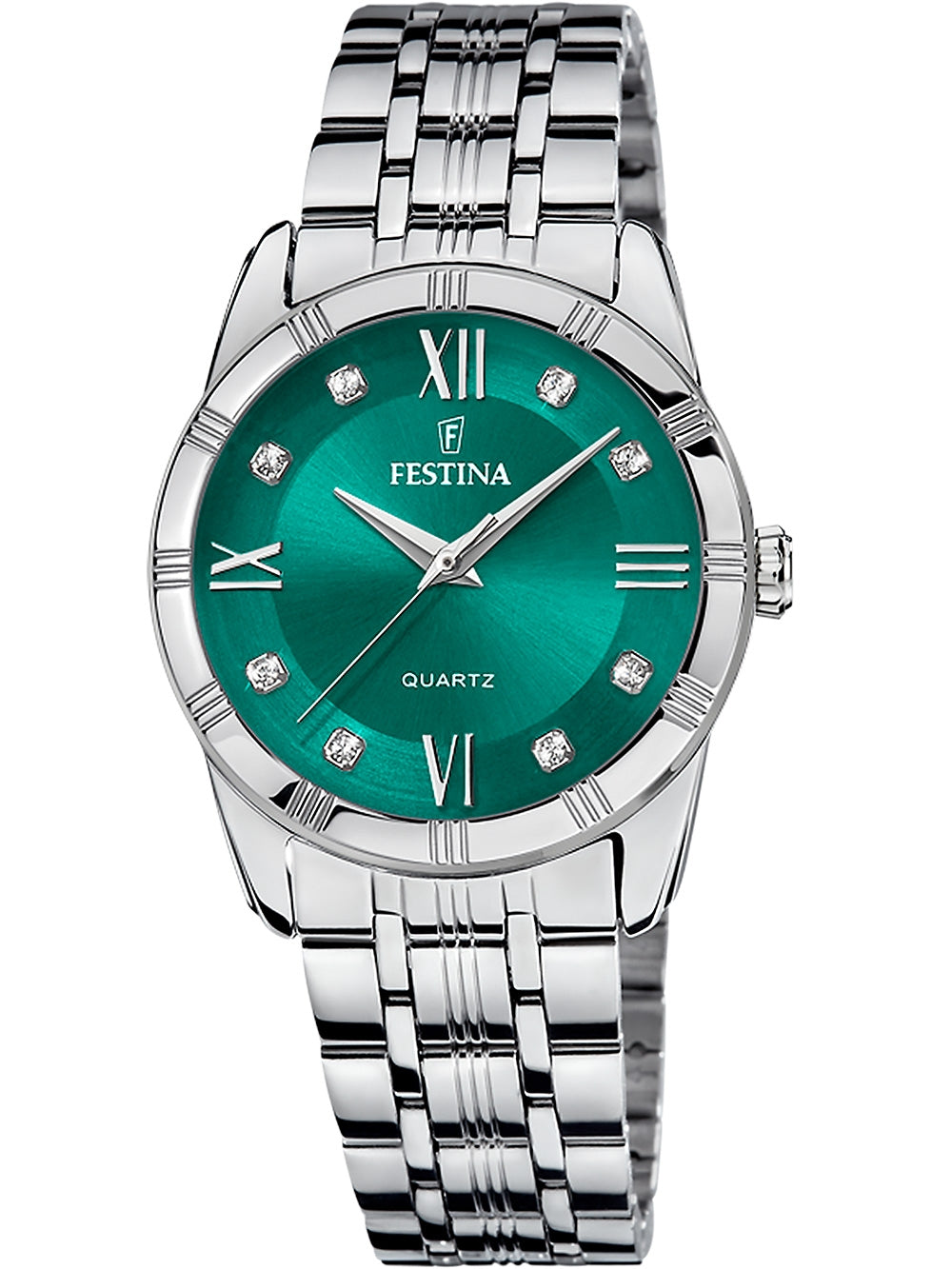 FESTINA green/silver