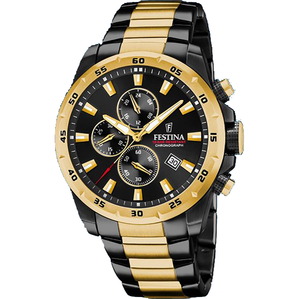 FESTINA black/gold