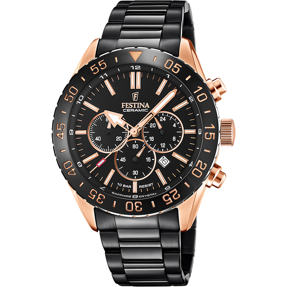 FESTINA black/copper 10