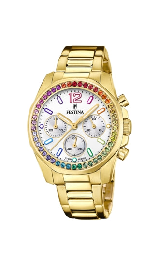 FESTINA gold/colorful
