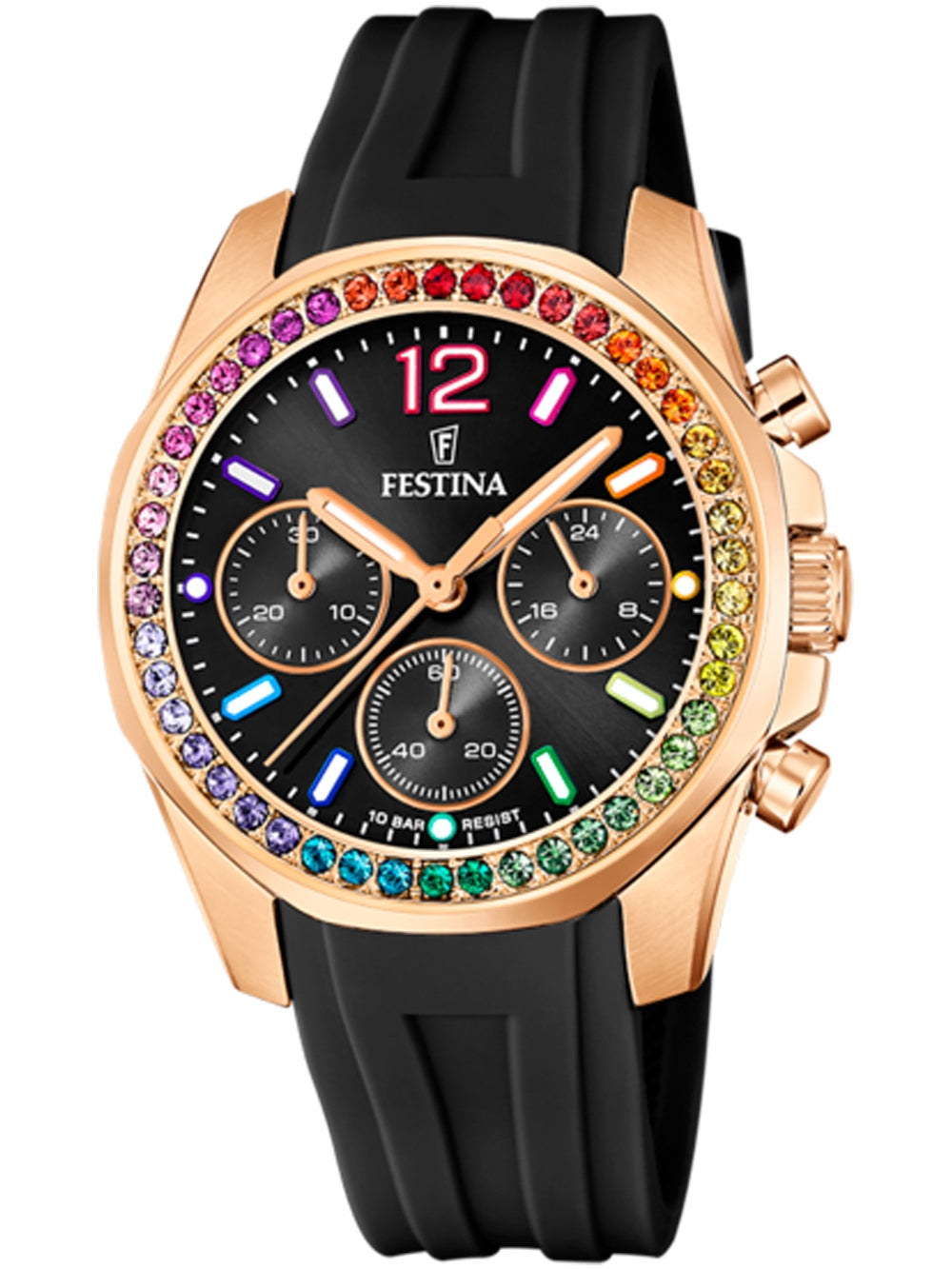 FESTINA colorful/gold