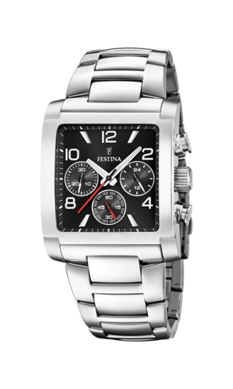 FESTINA black/silver