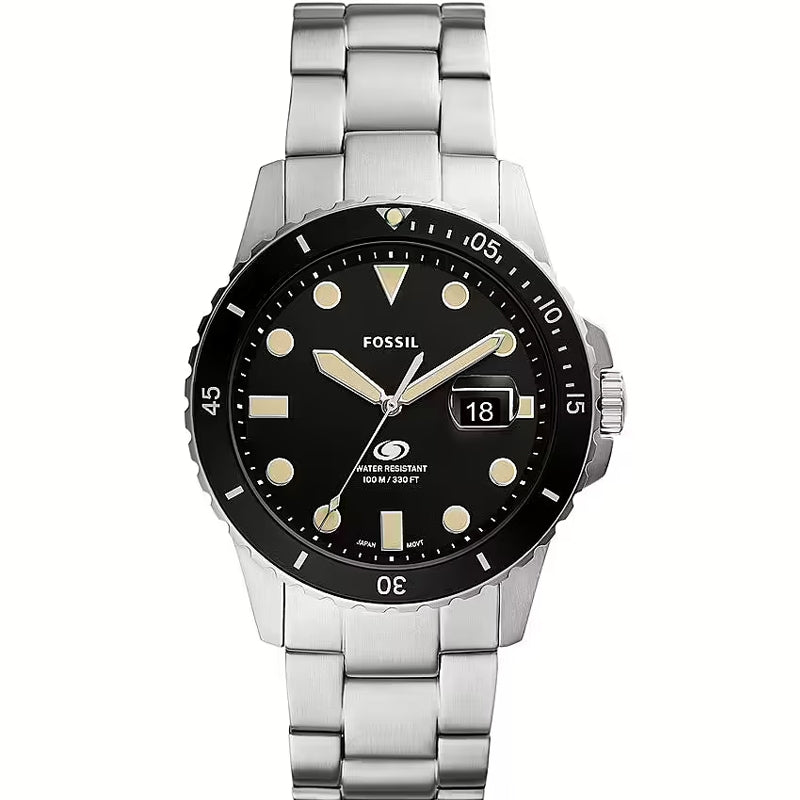 FOSSIL black/silver-2