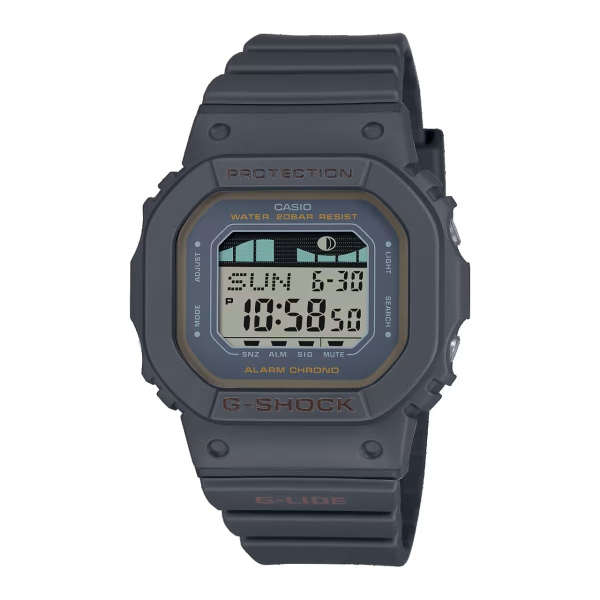 CASIO G-SHOCK Mod. G-LIDE Black - SURF TIDE GRAPHS ***SPECIAL PRICE***-0