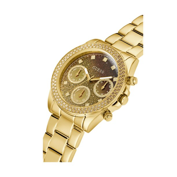 GUESS gold/brown 6