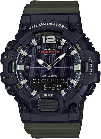 CASIO SPORT Mod. ILLUMINATOR - BLACK, ARMY GREEN-0