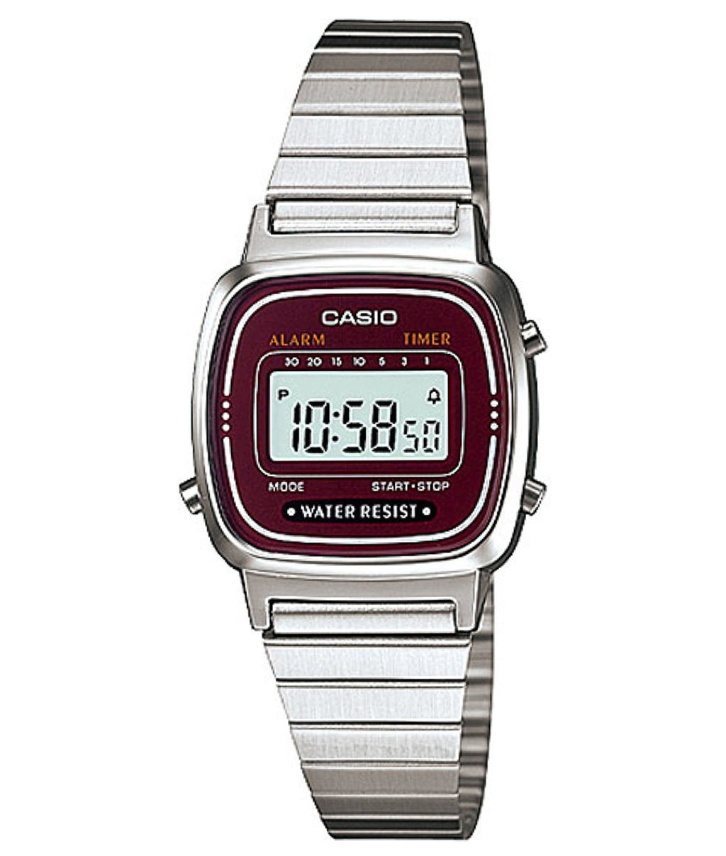 CASIO burgudy