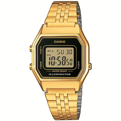 CASIO VINTAGE Mod. ICONIC LADY GOLD BLACK-0