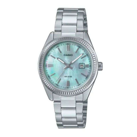 CASIO COLLECTION Mod. LADY DATE - AQUA GREEN-0