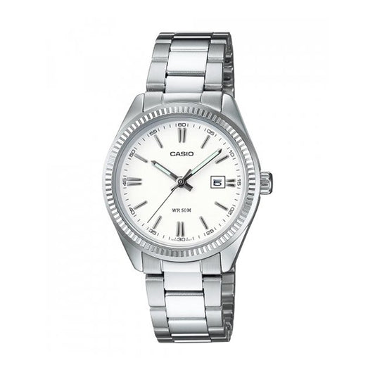 CASIO COLLECTION Mod. LADY DATE - WHITE-0