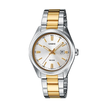 CASIO COLLECTION Mod. LADY DATE - TWO TONES-0