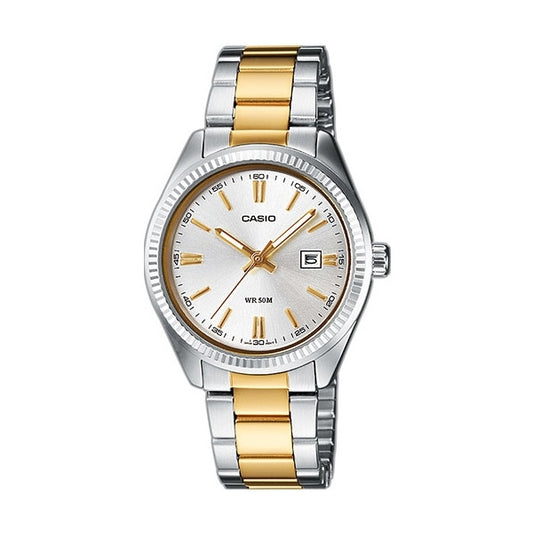 CASIO COLLECTION Mod. LADY DATE - TWO TONES-0