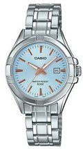 CASIO COLLECTION Mod. LADY DATE - LIGHT BLUE-0