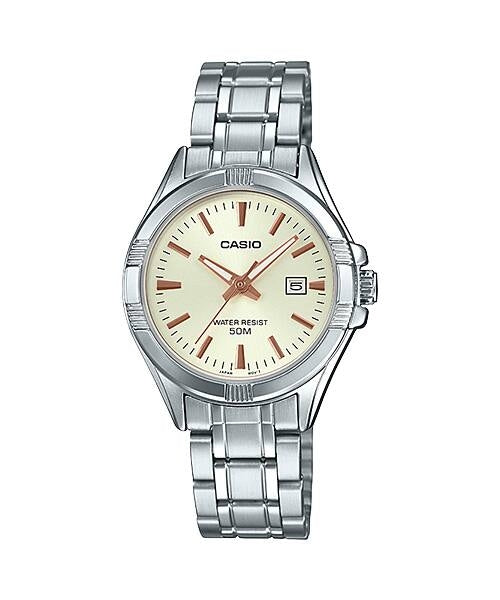 CASIO COLLECTION Mod. LADY DATE - CHAMPAGNE-0
