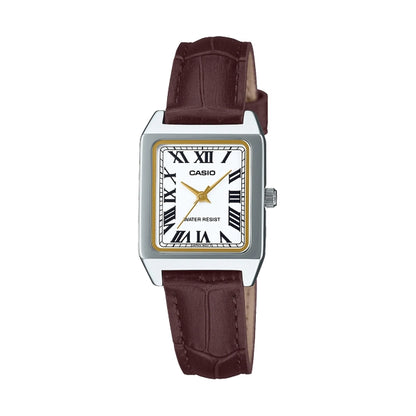 CASIO COLLECTION Mod. TANK, LEATHER - WHITE-0