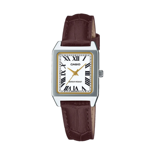 CASIO COLLECTION Mod. TANK, LEATHER - WHITE-0