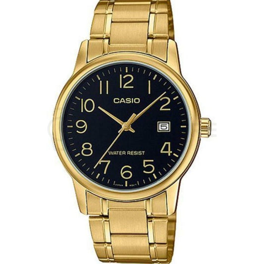 CASIO COLLECTION Mod. LADY DATE, GOLD - BLACK-0