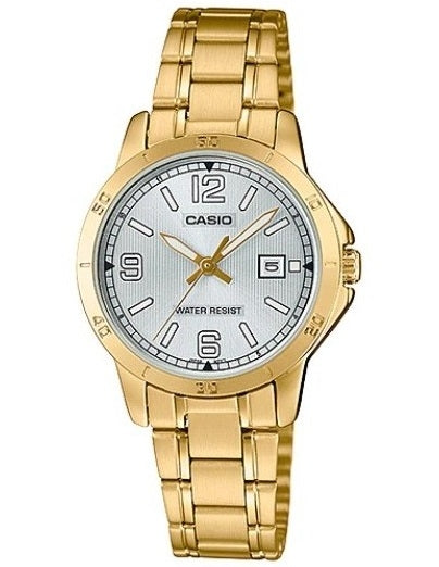 CASIO COLLECTION Mod. LADY DATE, GOLD - SILVER-0