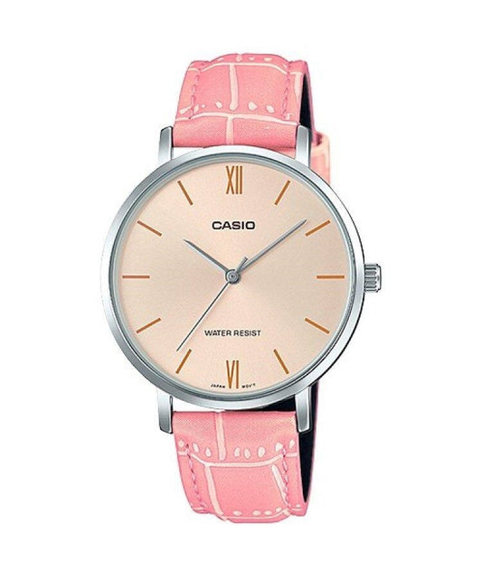 CASIO COLLECTION Mod. MINIMAL, LEATHER - ANTIQUE PINK-0