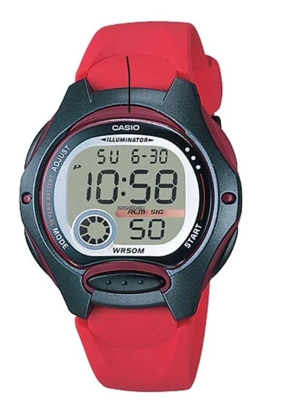 CASIO red