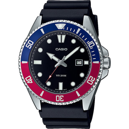 CASIO SPORT Mod. DIVER DATE 200M - BLACK-0