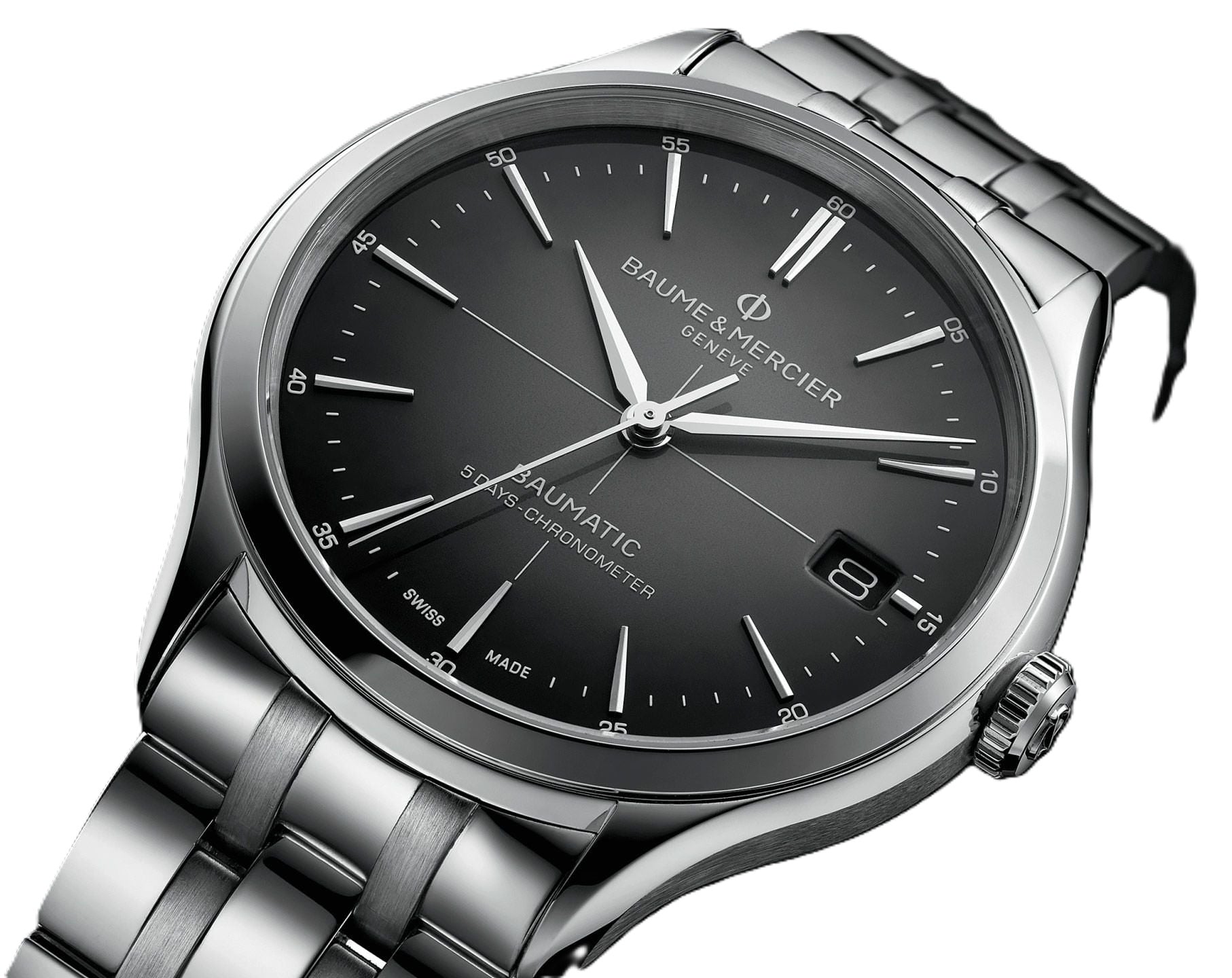BAUME & MERCIER Mod. CLIFTON BAUMATIC - COSC (Contrôle Officiel Suisse des Chronomètres)-2