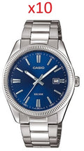 CASIO COLLECTION Mod. DATE - NAVY BLUE - SPECIAL PACK 10 PC-0