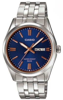 CASIO COLLECTION Mod. DATE, BRACELET - BLUE-0
