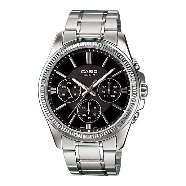 CASIO COLLECTION Mod. MULTIFUNCTION CALENDAR - BLACK-0