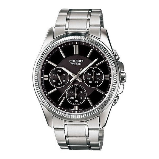 CASIO COLLECTION Mod. MULTIFUNCTION CALENDAR - BLACK-0
