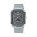 CASIO COLLECTION Mod. MOONPHASES - GREY MESH-0