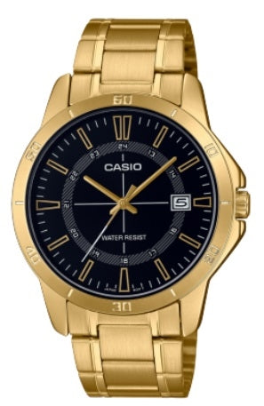 CASIO COLLECTION Mod. CASUAL DATE GOLD - BLACK-0